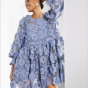 ASOS 3D floral dress